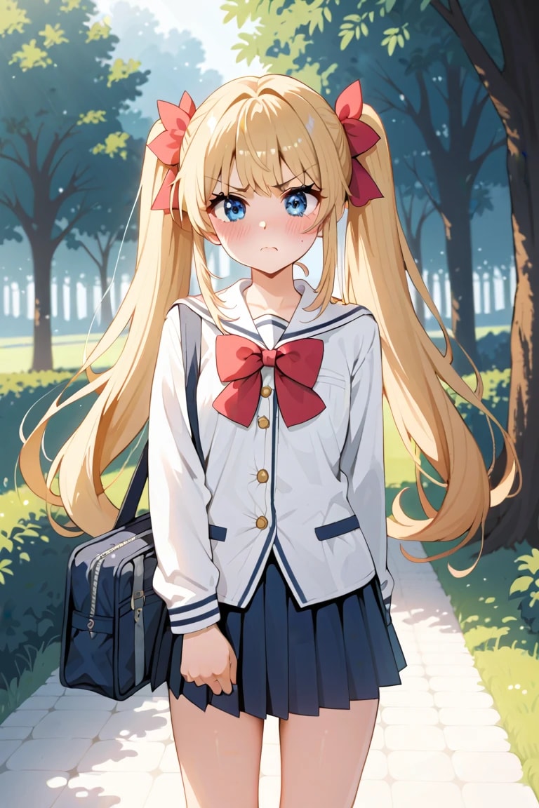 ツンツン金髪セーラー結城莉奈ちゃん🩷