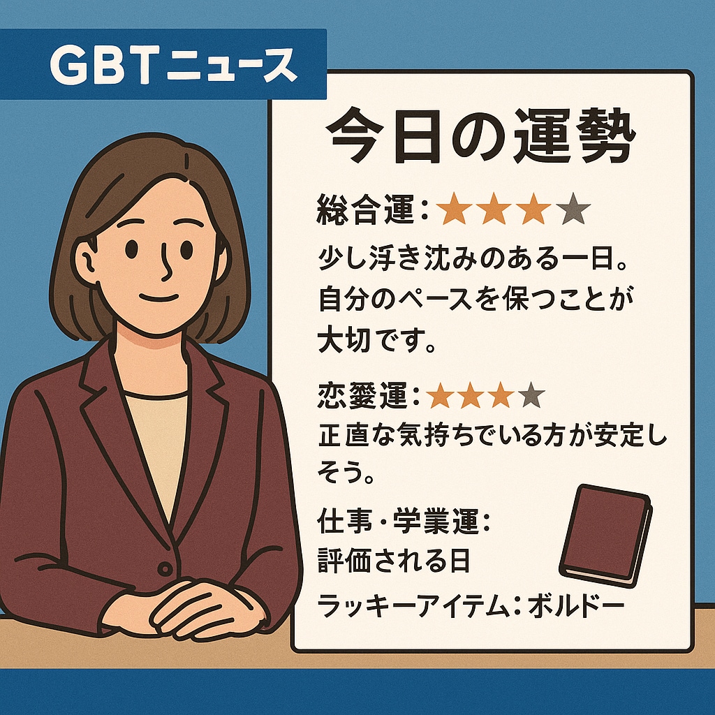 今日の運勢 2025/06/16(月)