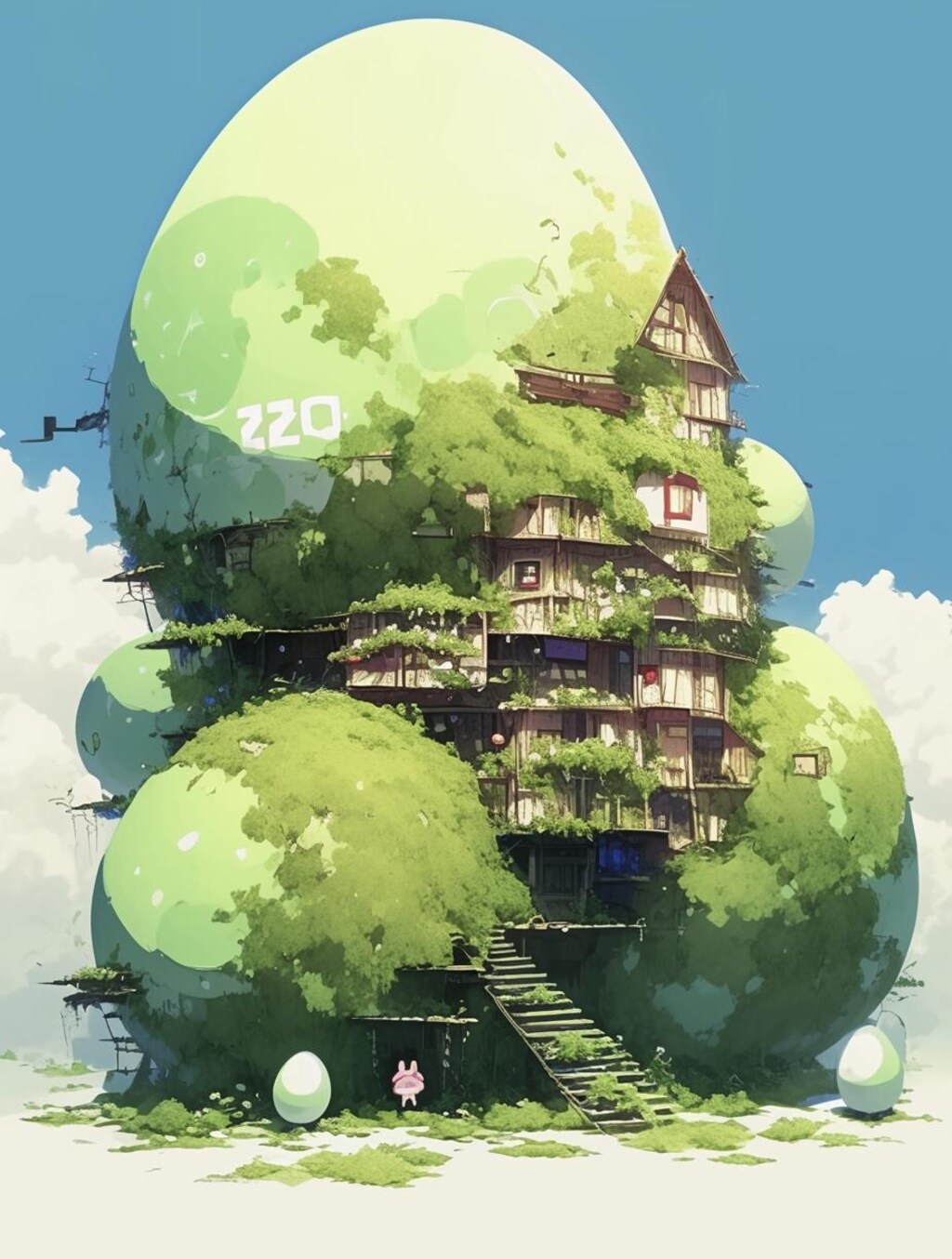 未来島エッグヘッド　自然共存