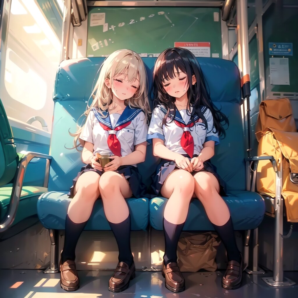 セーラー服紺ハイソックス