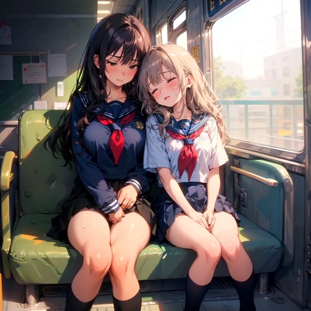 セーラー服紺ハイソックス