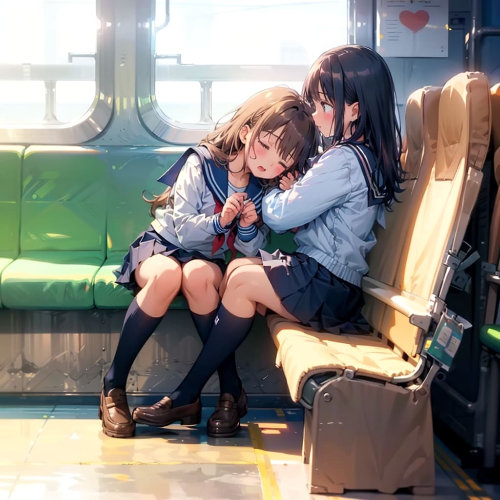 セーラー服紺ハイソックス | の人気AIイラスト・グラビア