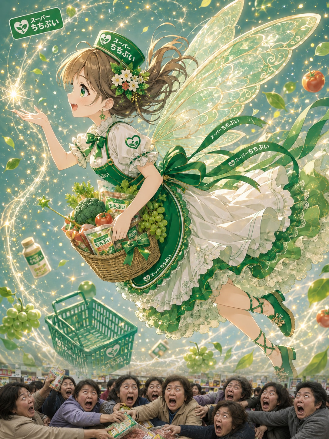 スーパーちちぷいの妖精さん