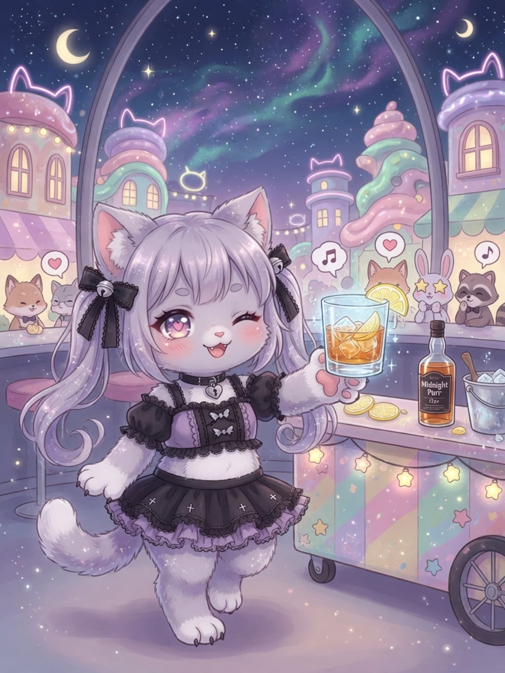 ウィスキーにゃんこ