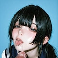 Blue back girl 3枚目