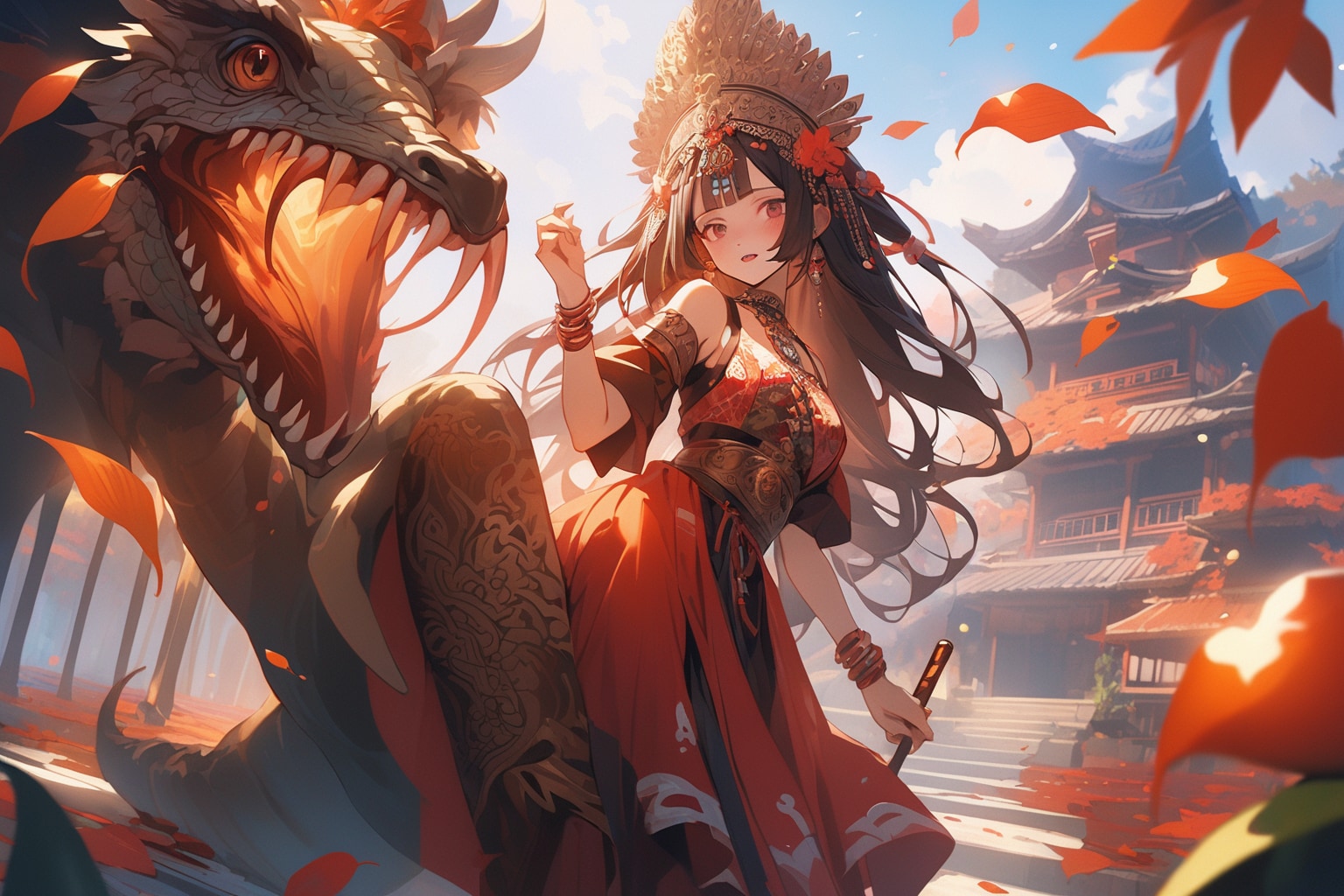 ファンタジー | の人気AIイラスト・グラビア