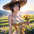 55. Date with Yuffie Kisaragi, Yellow sundress. 2枚目