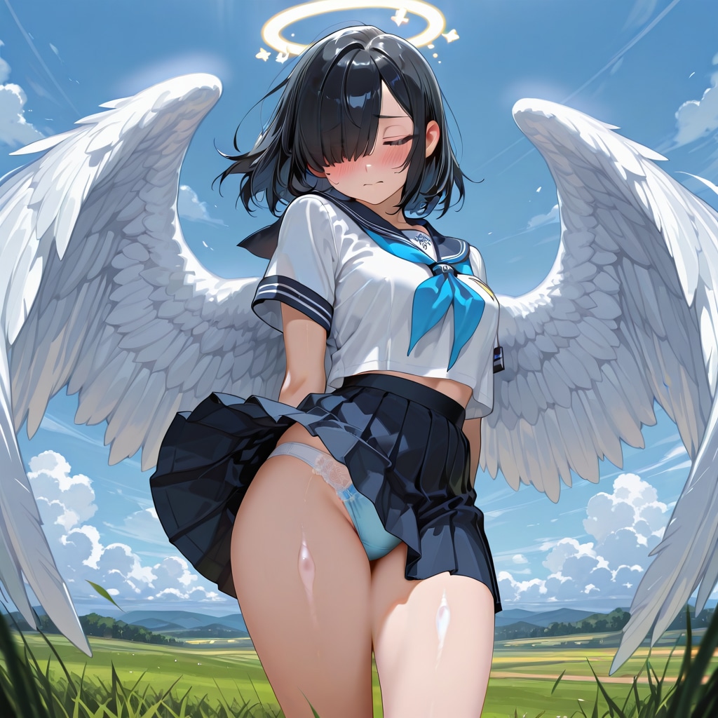 パンモロ片目隠れ天使さん！