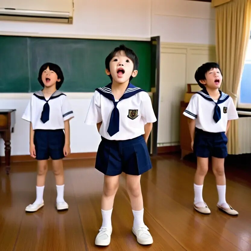 ぼ、ぼっ、僕らは少年合唱団！