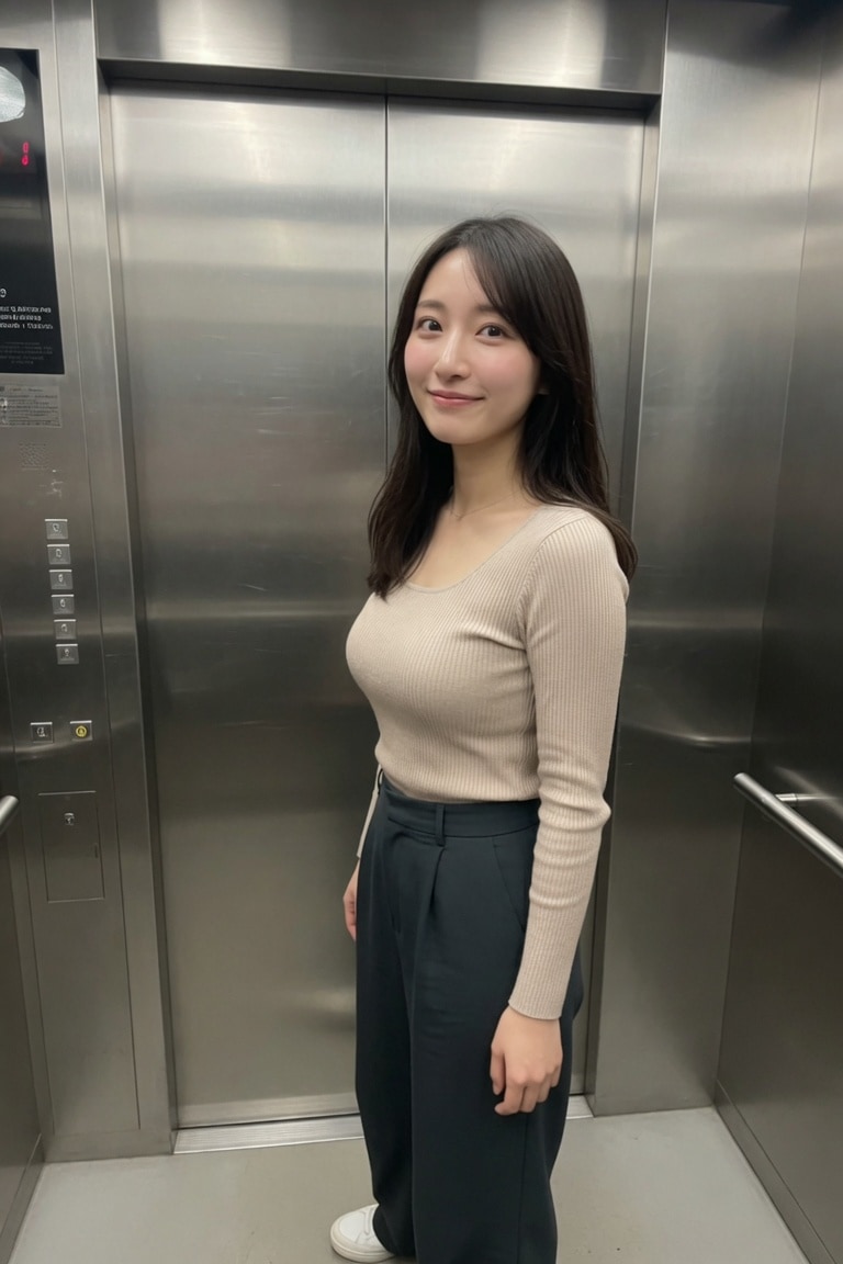 エレベーターで誘われたら