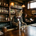 バーテンダーの猫 2枚目