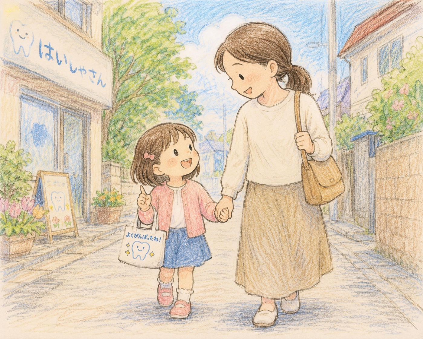 はいしゃさんがんばったよ