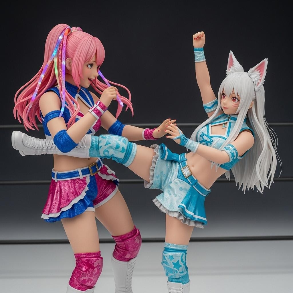 女子プロレスフィギュア