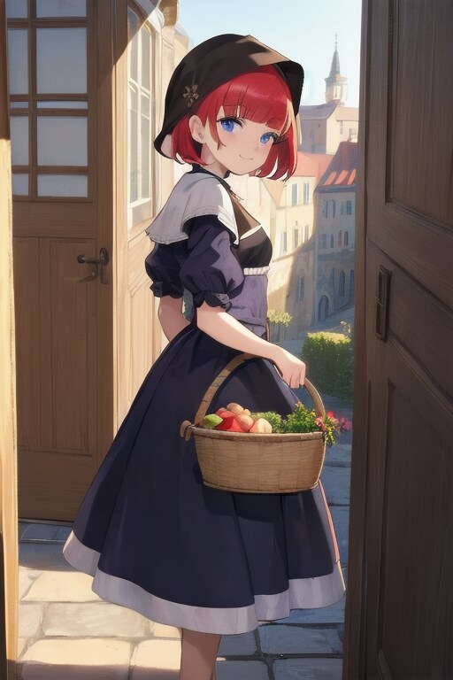 街の花売りちゃん