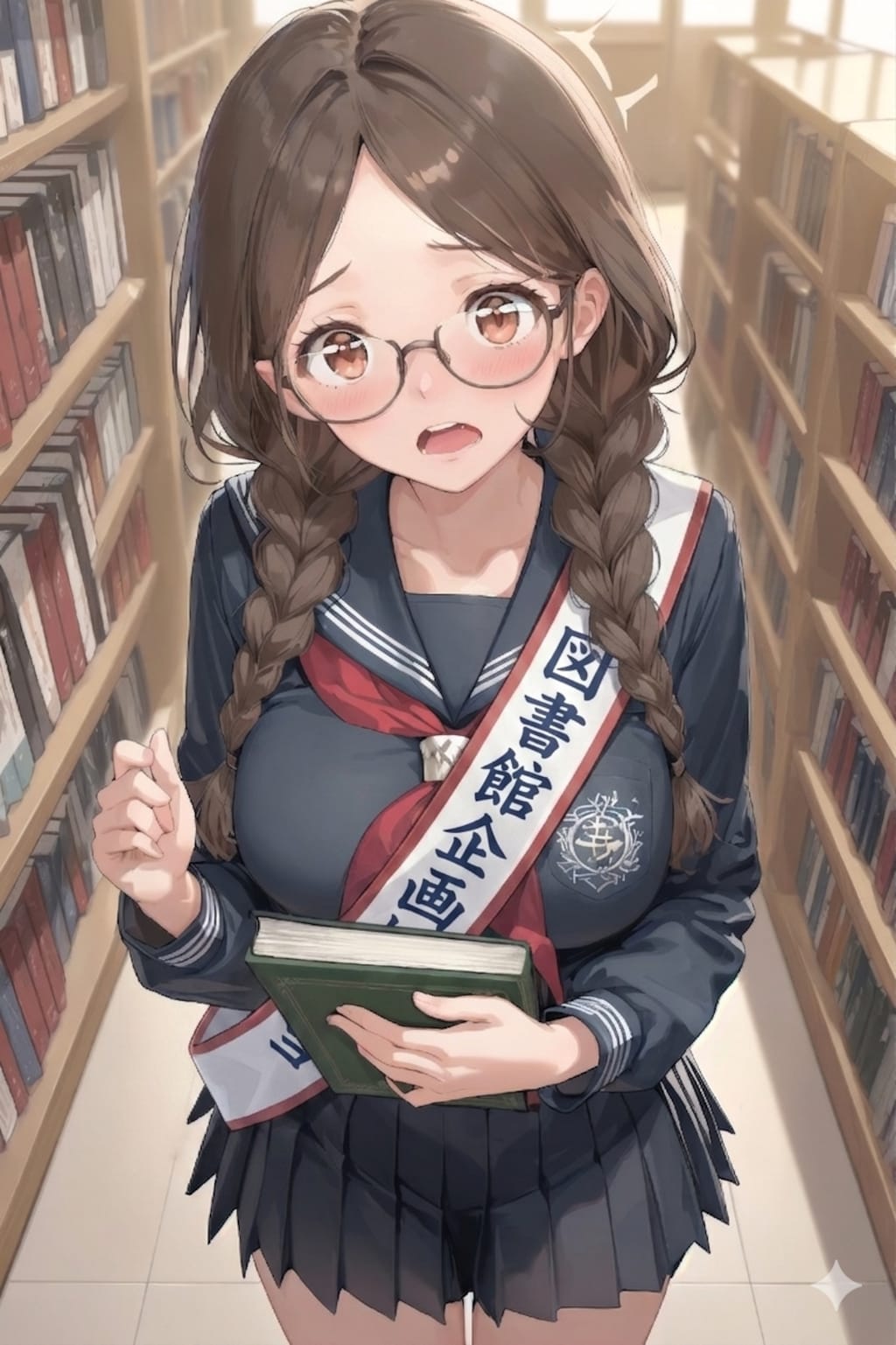 図書館企画担当委員しおりさん　～図書館企画はじまります～