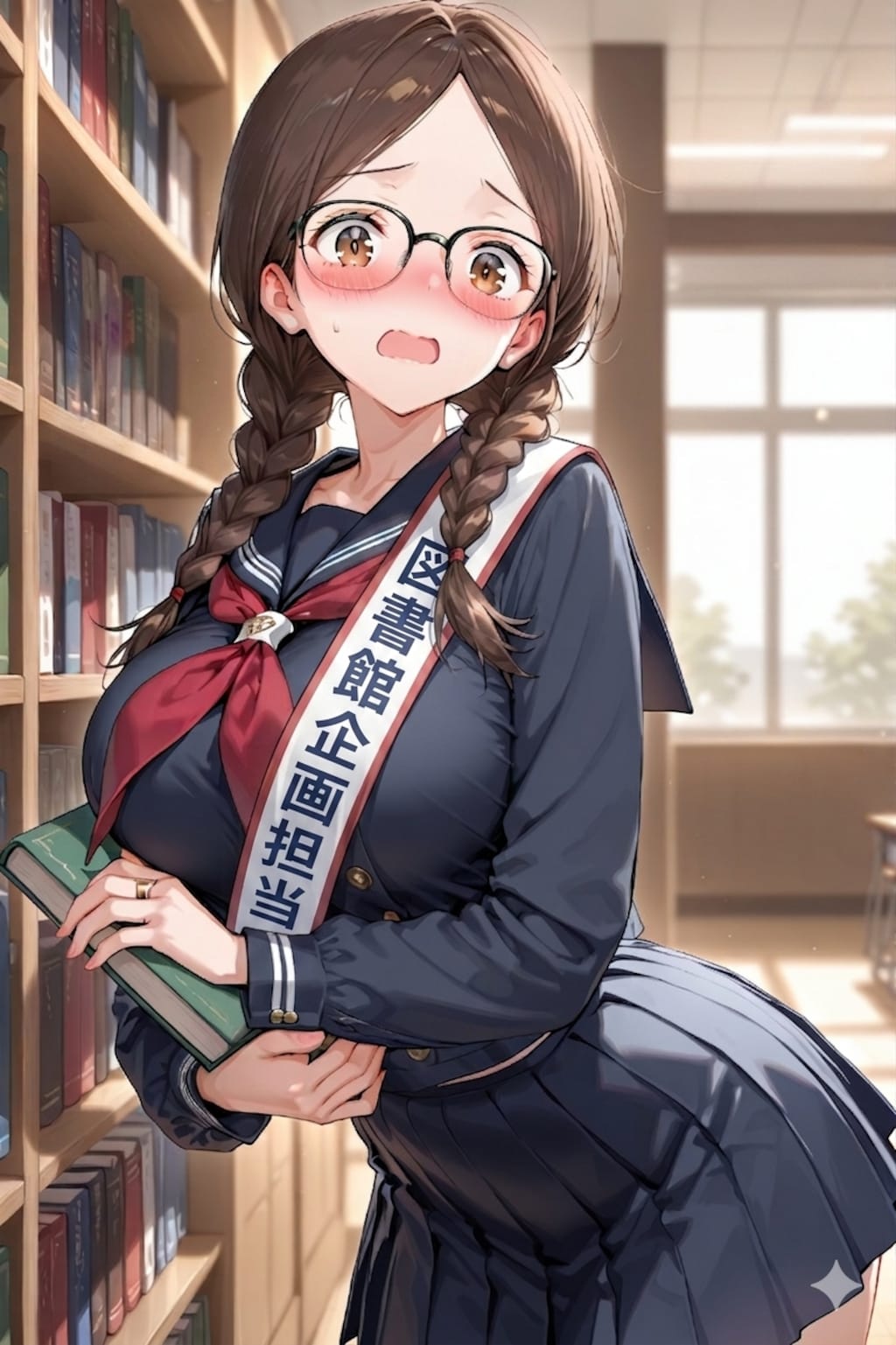 図書館企画担当委員しおりさん　～図書館企画はじまります～