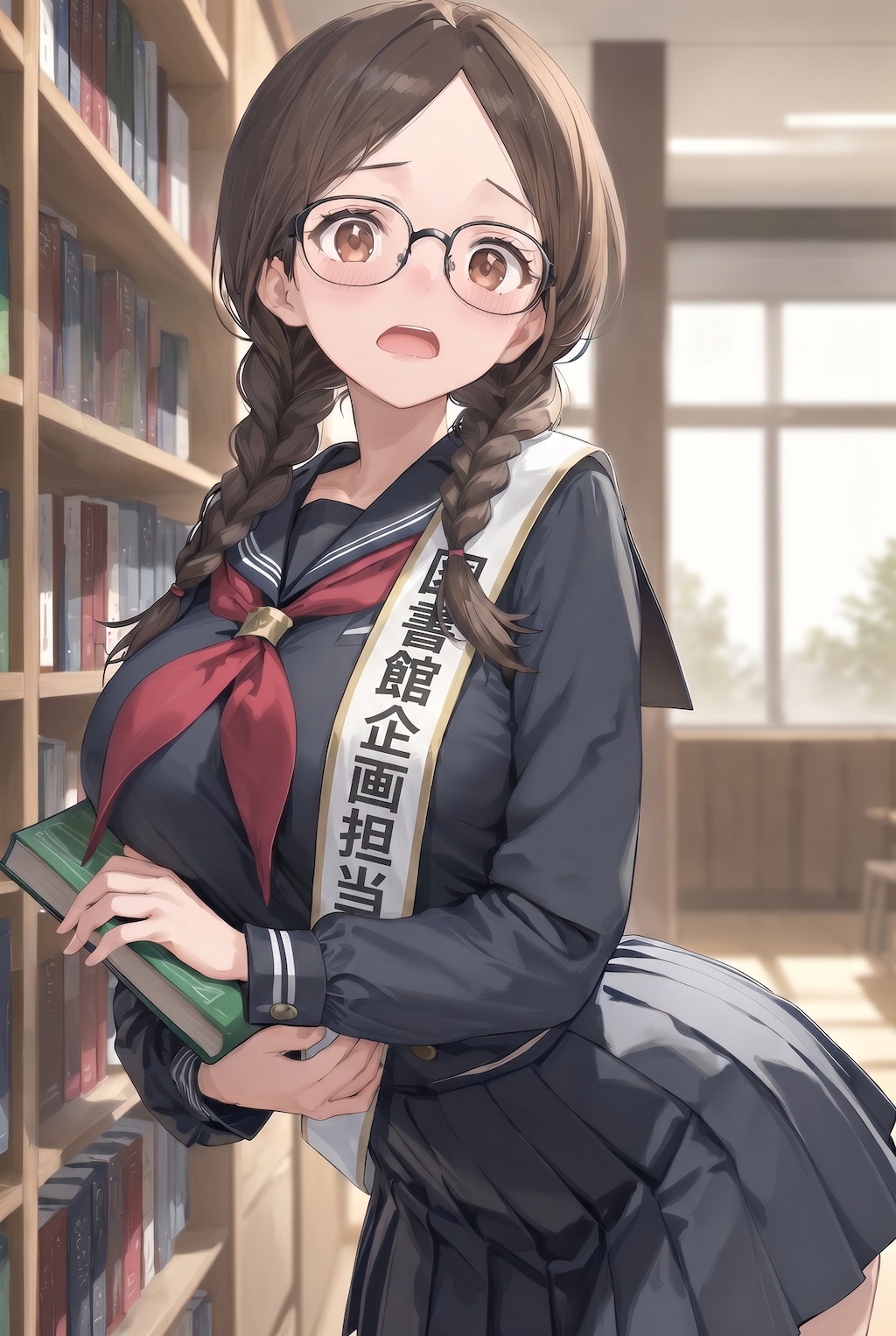 図書館企画担当委員しおりさん　～図書館企画はじまります～