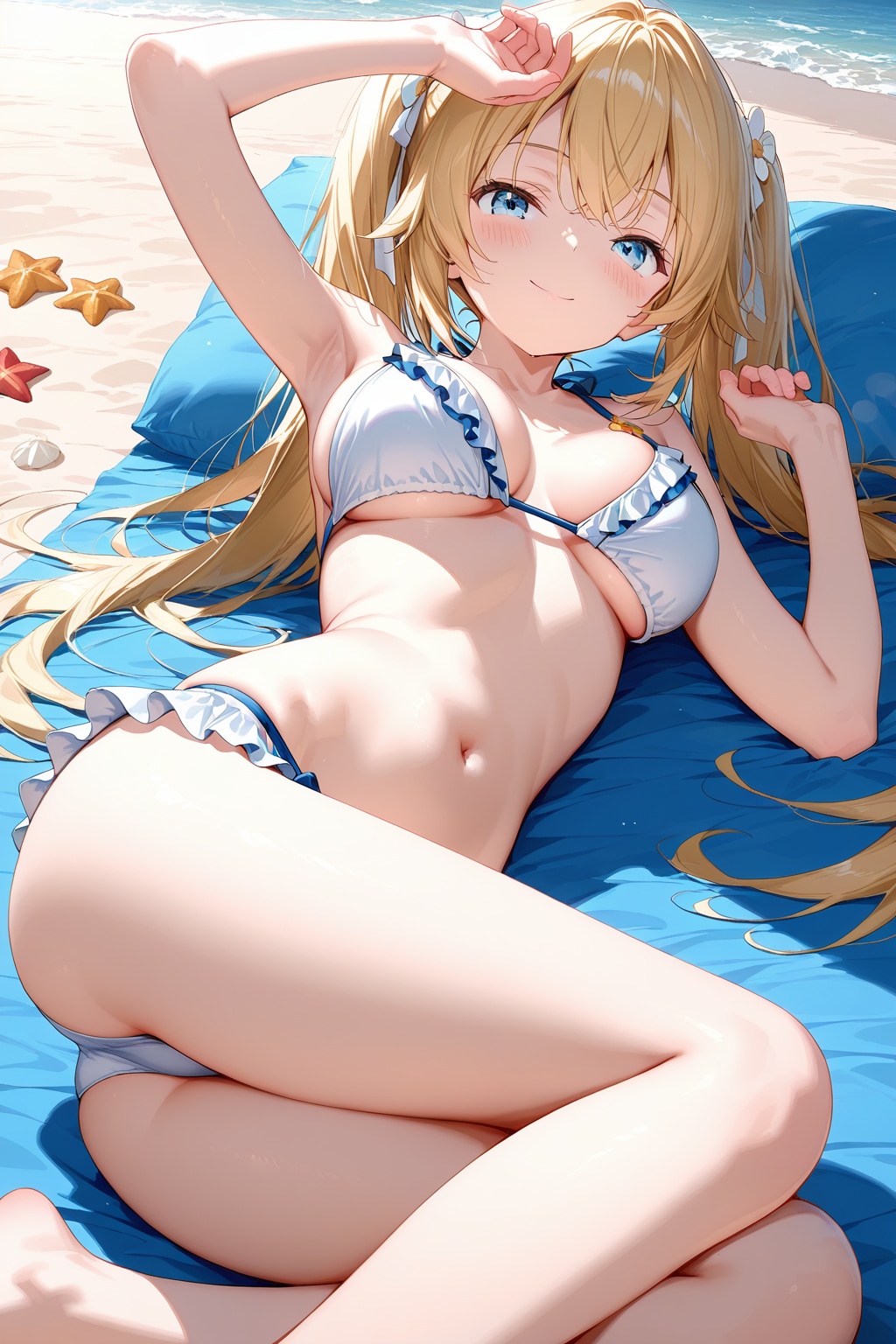 金髪　リゾート