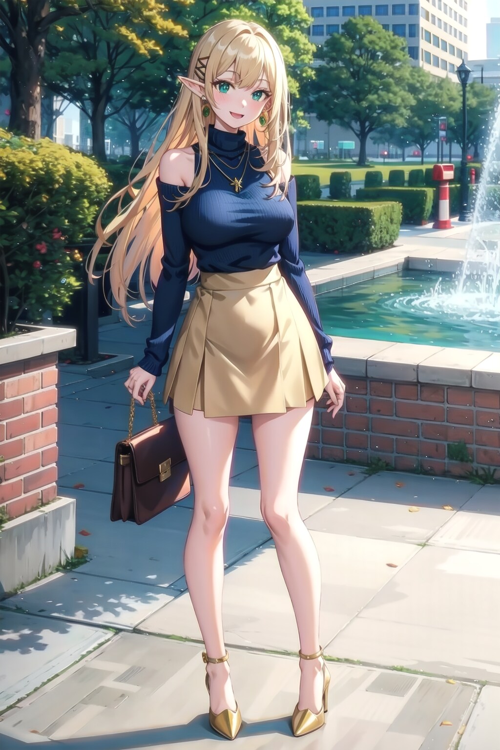 春らしい服