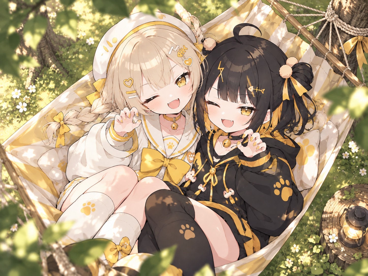 ハンモック | の人気AIイラスト・グラビア