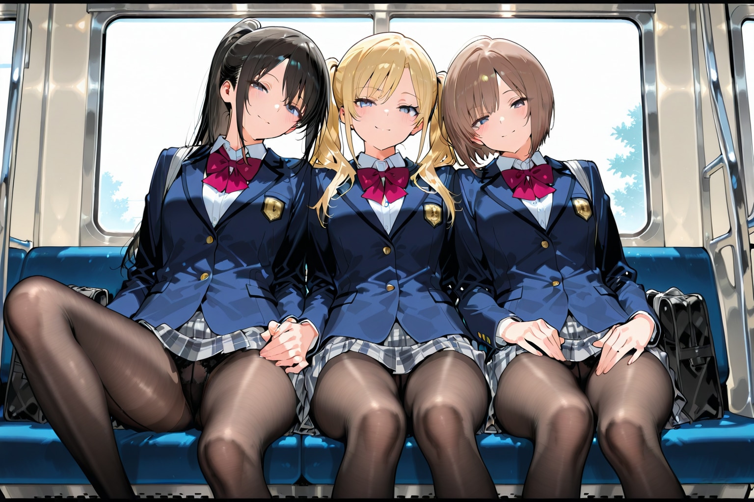 どこ、見てんのー？