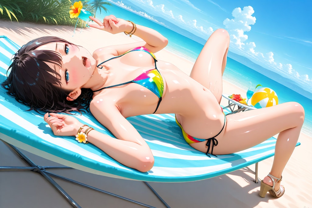 💕夏の露出羞恥自慰調教💕