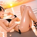 💕夏の露出羞恥自慰調教💕 6枚目