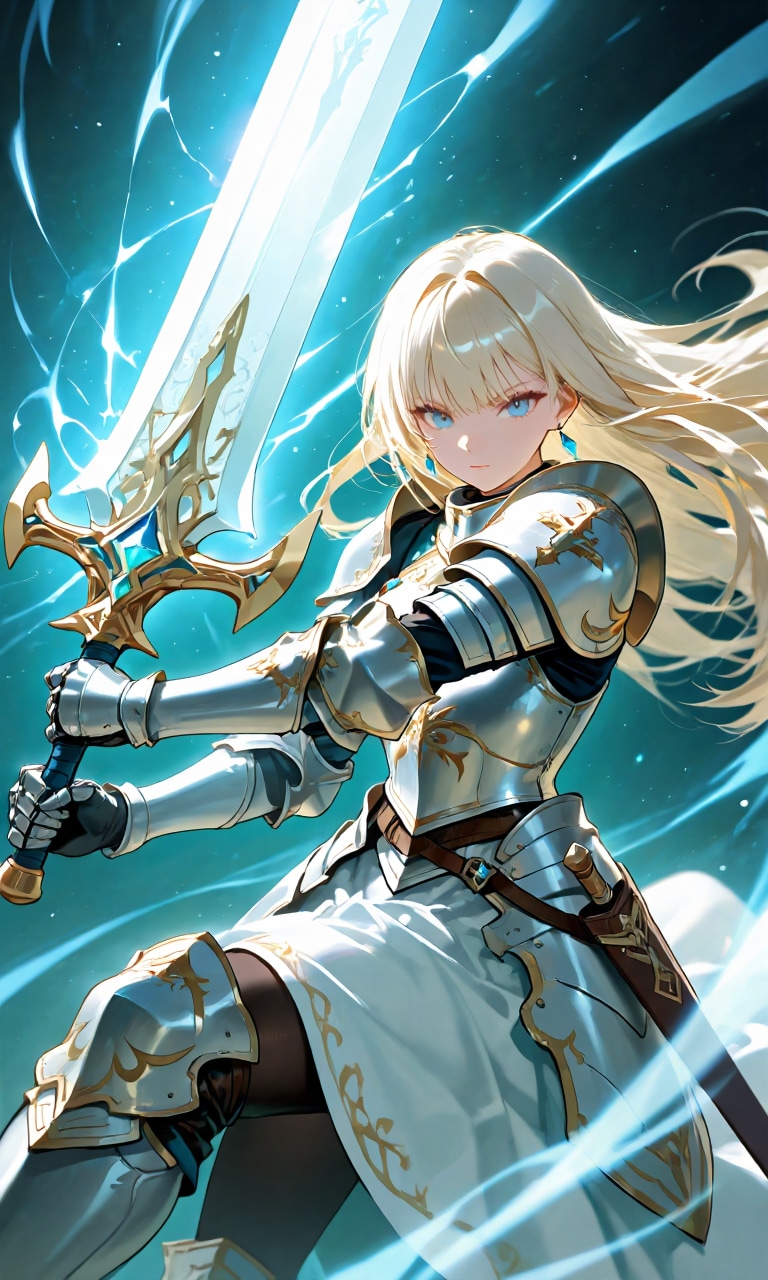 剣のポーズその6 | の人気AIイラスト・グラビア