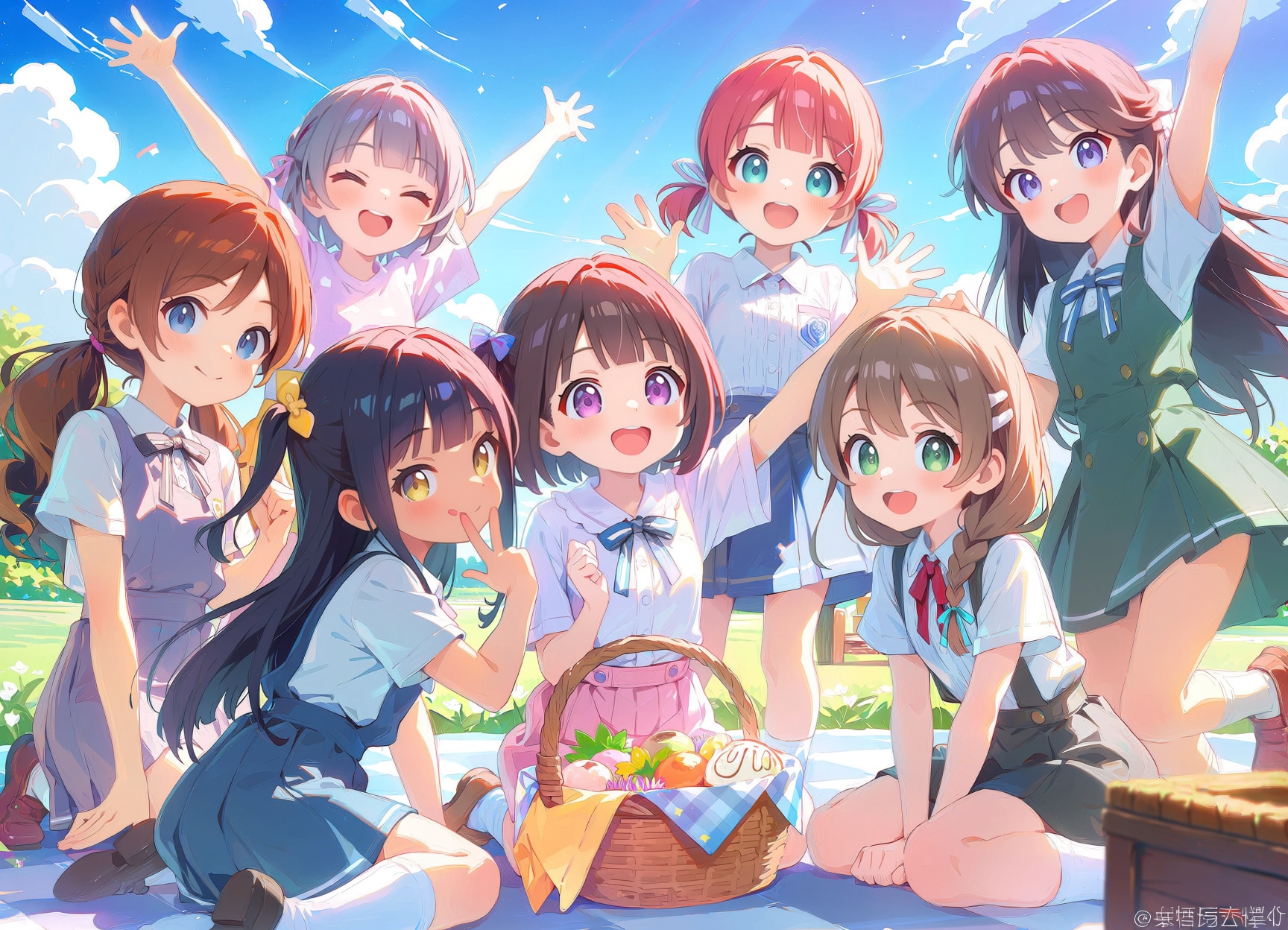 #ピクニック | の人気AIイラスト・グラビア