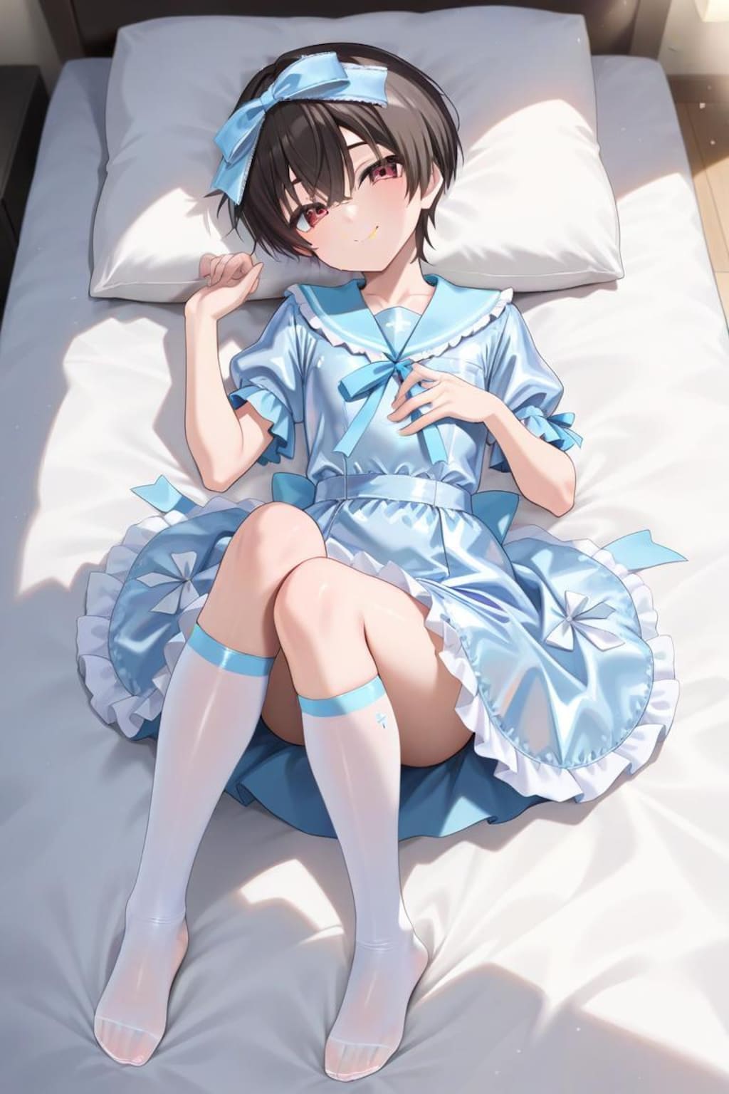 自宅でナチュラルに女装する男子　あゆむ君