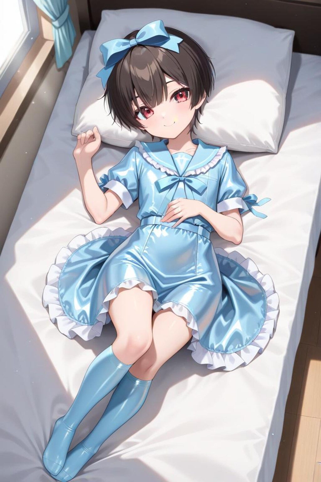 自宅でナチュラルに女装する男子　あゆむ君