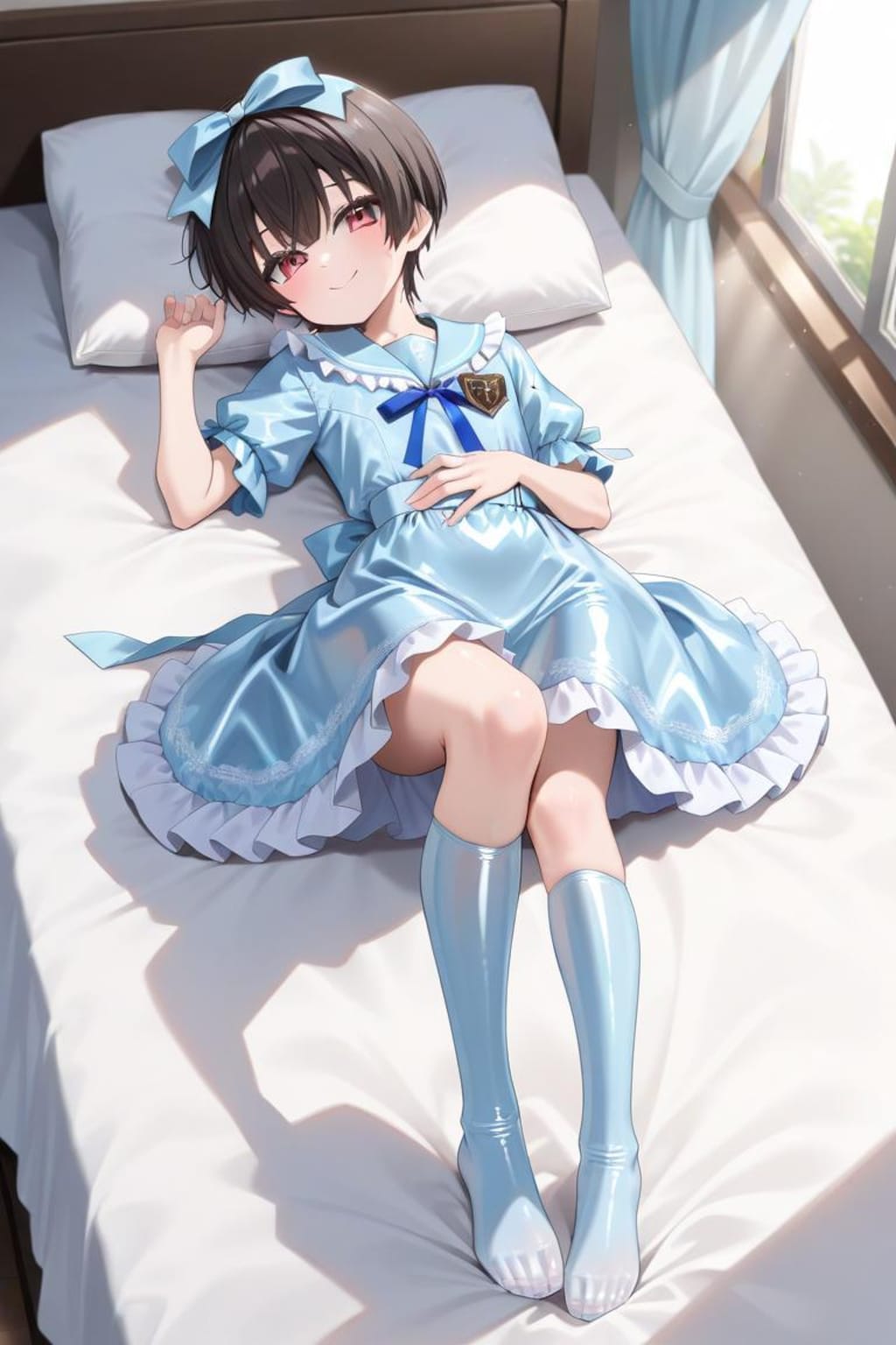 自宅でナチュラルに女装する男子　あゆむ君