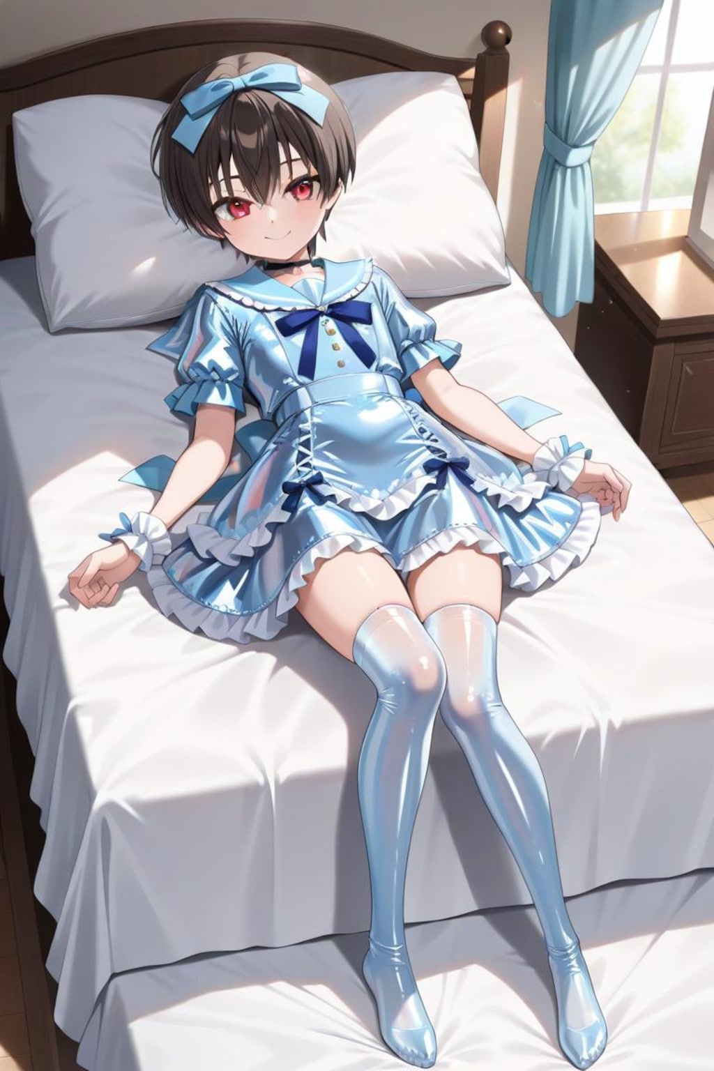 自宅でナチュラルに女装する男子　あゆむ君