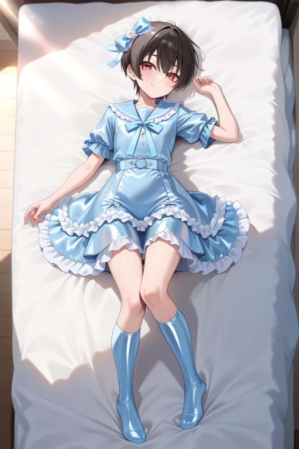 自宅でナチュラルに女装する男子　あゆむ君