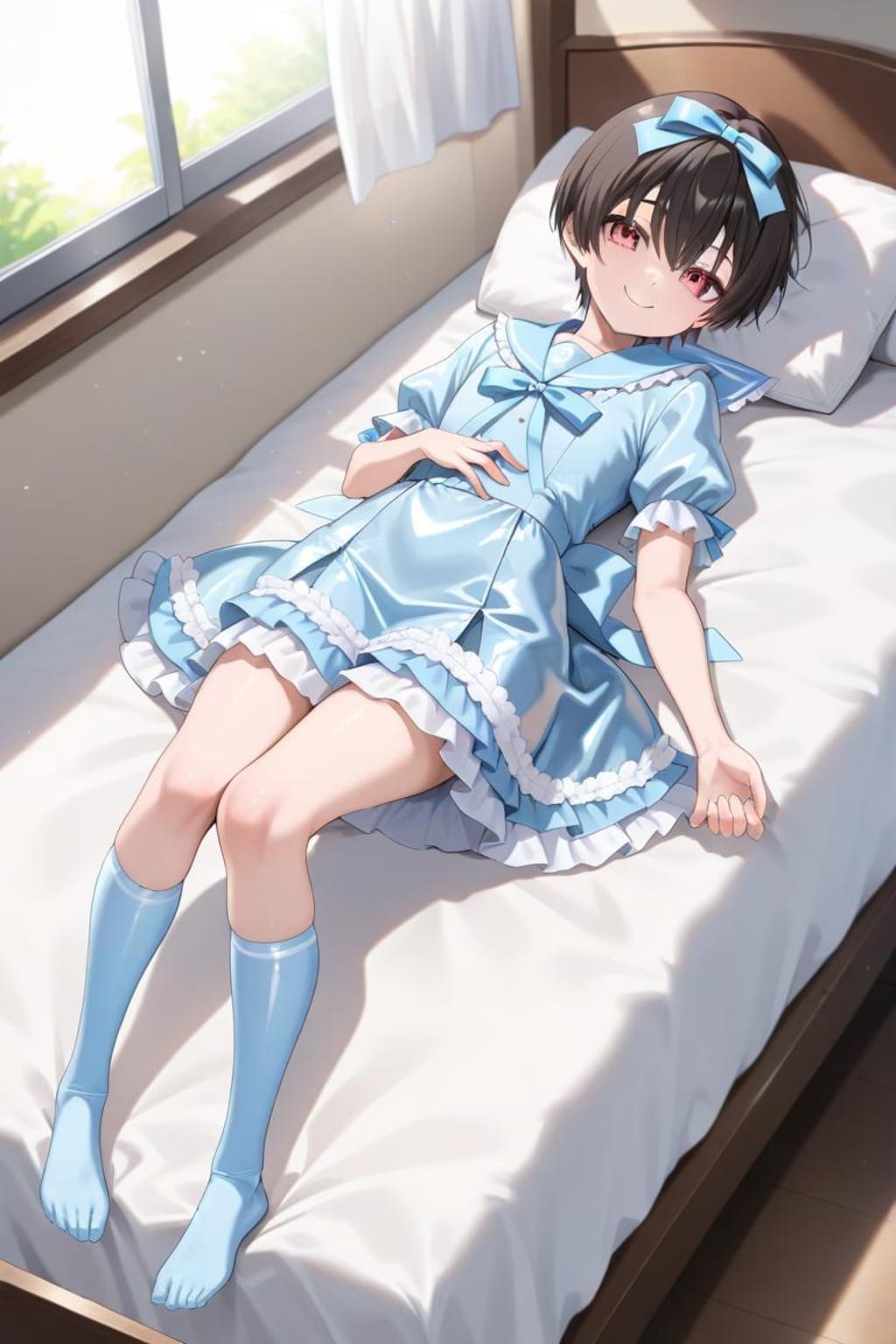 自宅でナチュラルに女装する男子　あゆむ君