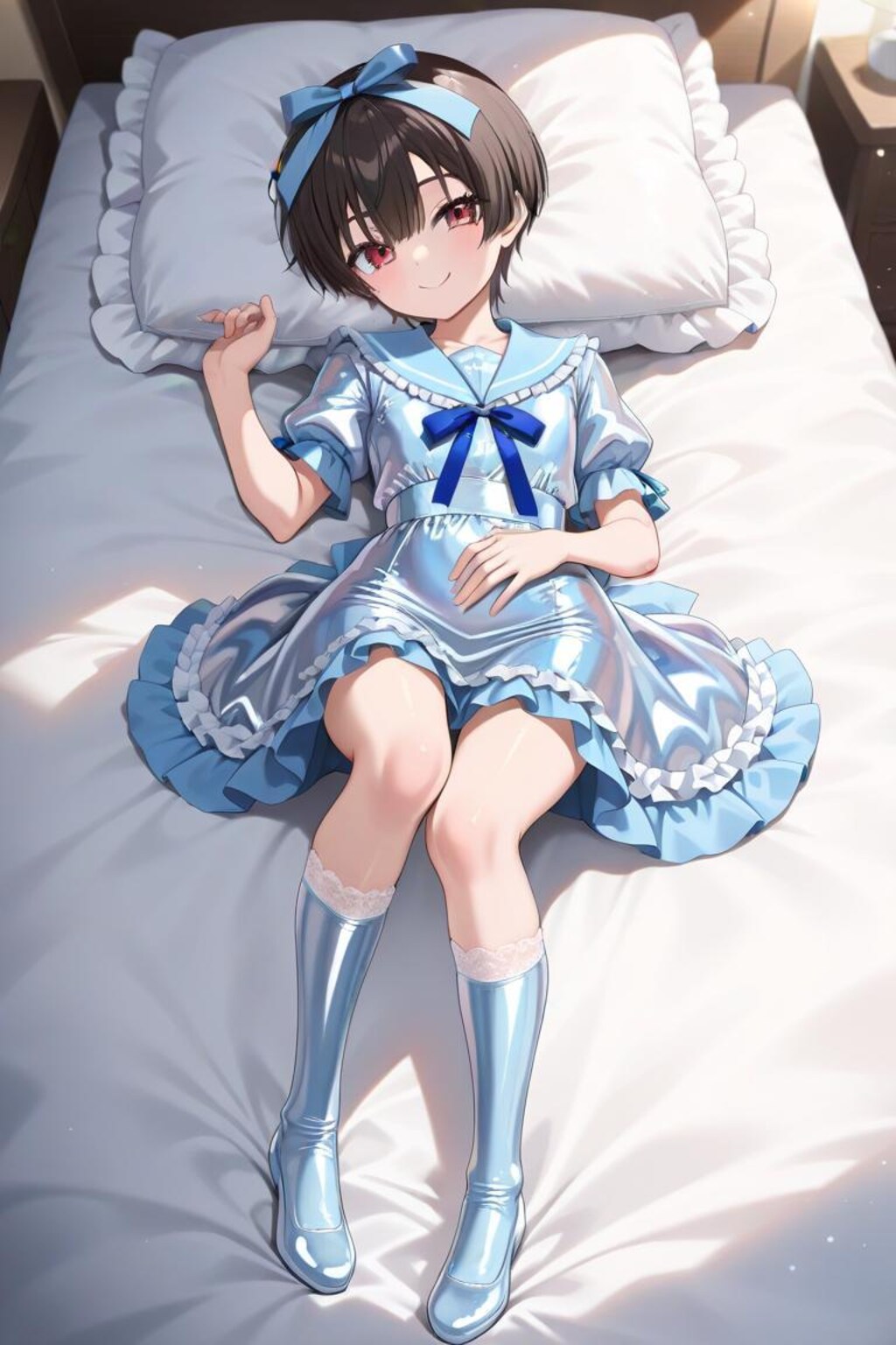 自宅でナチュラルに女装する男子　あゆむ君