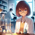 イースターエッグ研究所で働く女性研究員🥼🥚✨ 7枚目