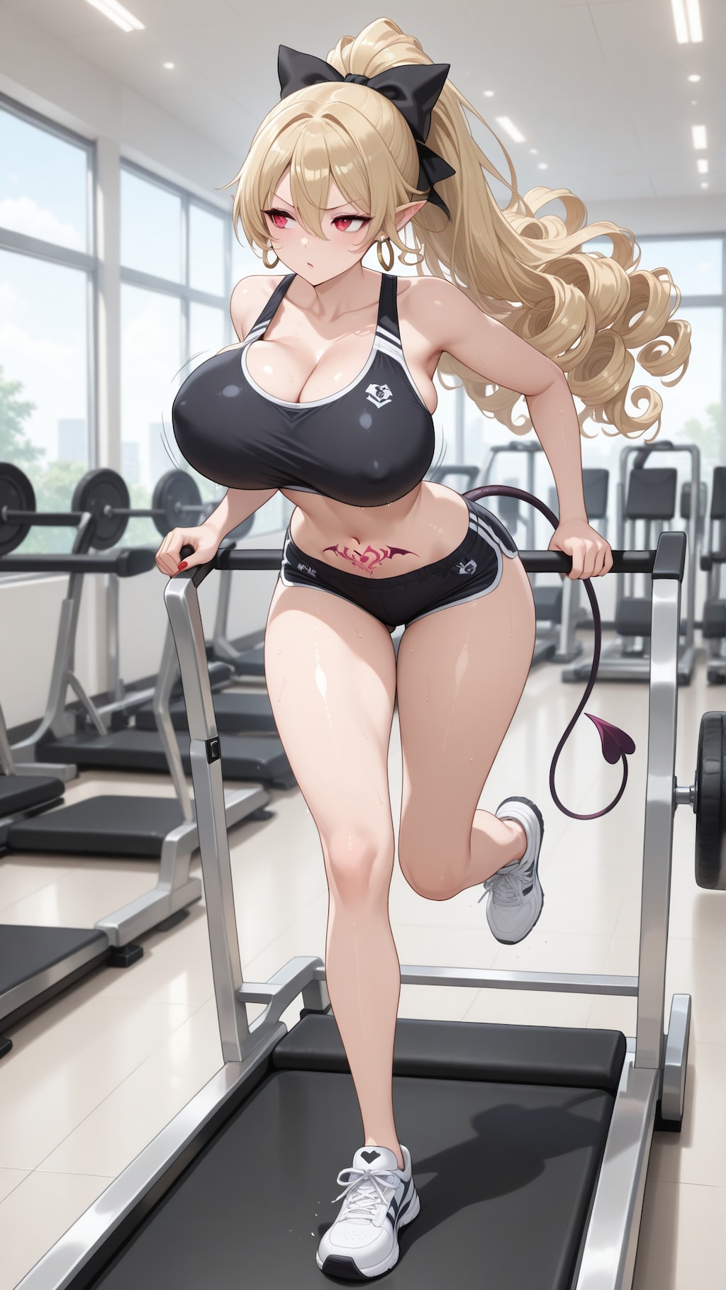 とあるスポーツジムにて