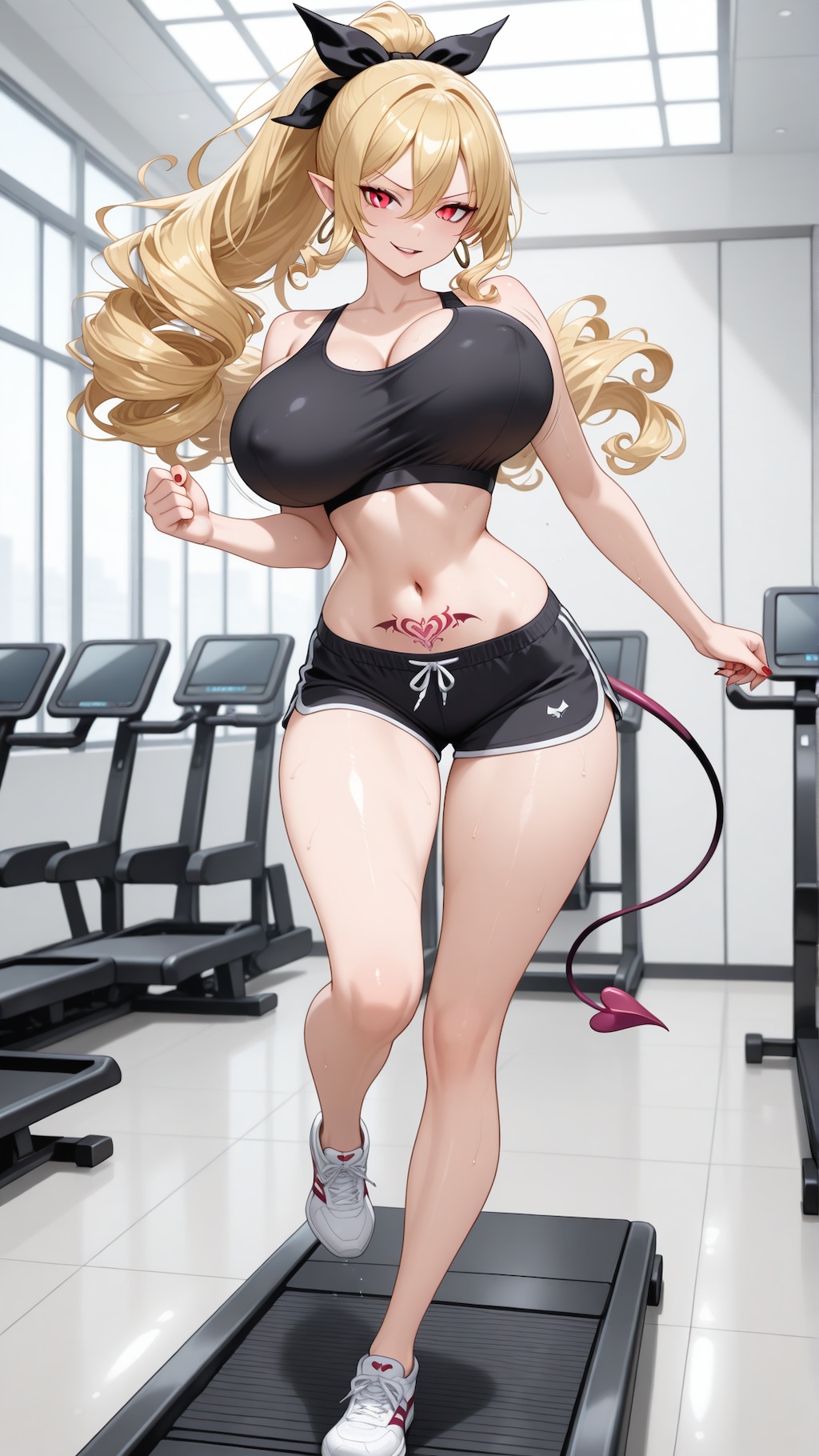 とあるスポーツジムにて