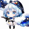 9月9日はチルノ⑨の日：SDXL版:3/3--[9枚] 2枚目