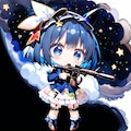 9月9日はチルノ⑨の日：SDXL版:3/3--[9枚] 3枚目
