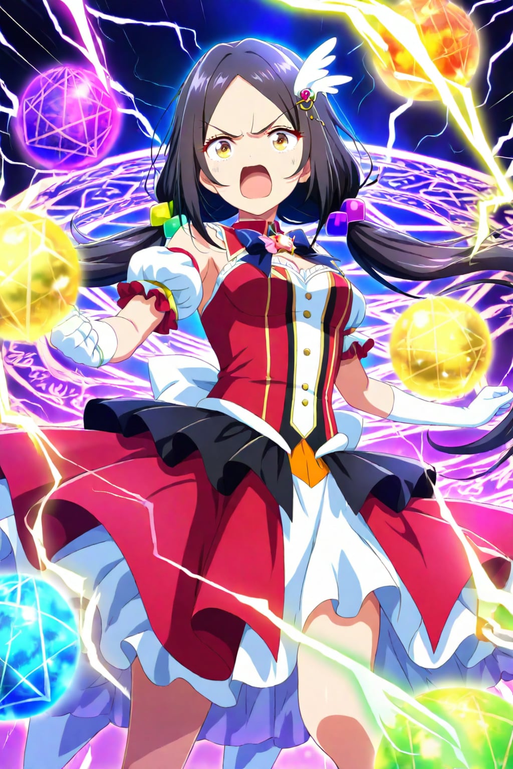 【剣と魔法の世界】うちの子、恋偈ちゃん魔法少女ver.