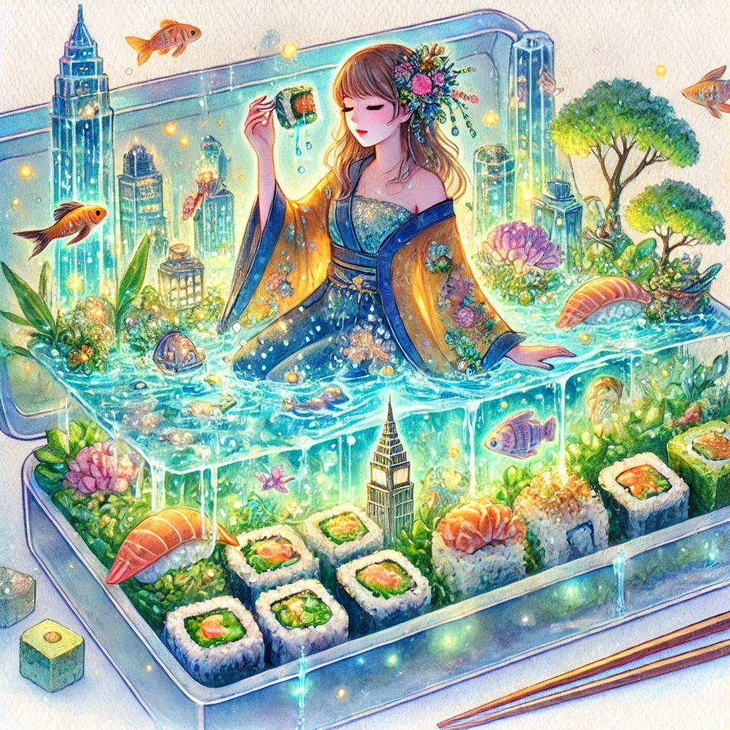 弁当箱の世界 | の人気AIイラスト・グラビア