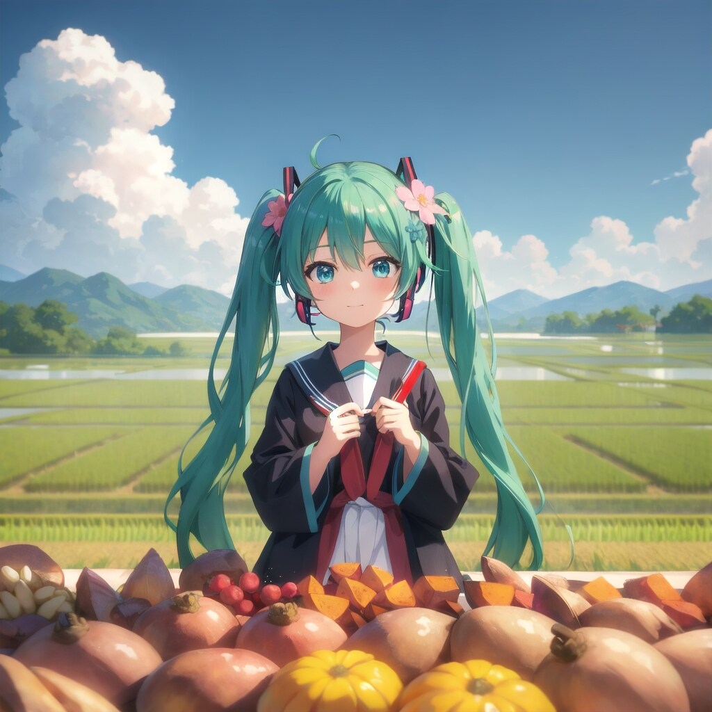 V4B 焼き芋出るかテスト | の人気AIイラスト・グラビア