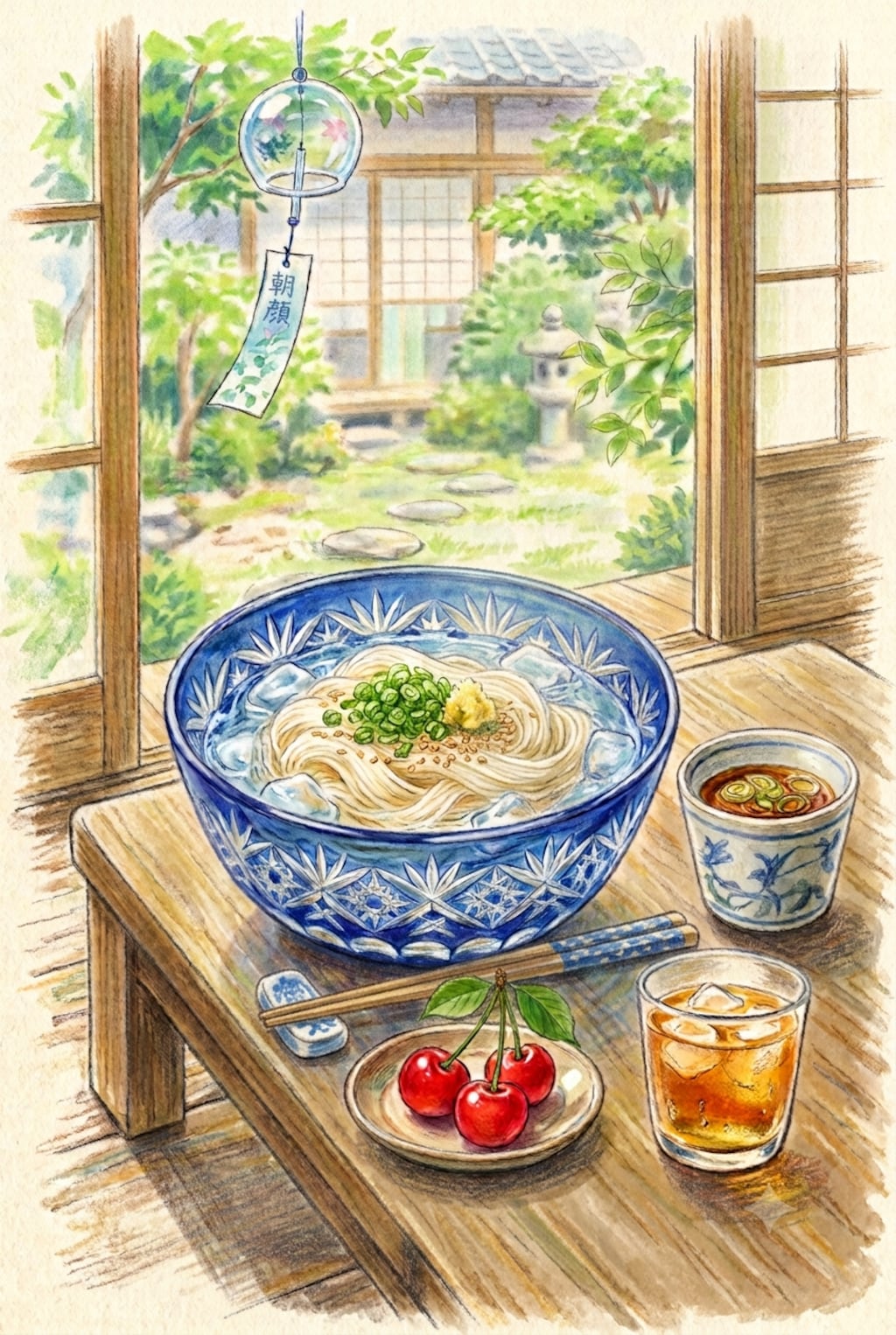 冷やしソーメン