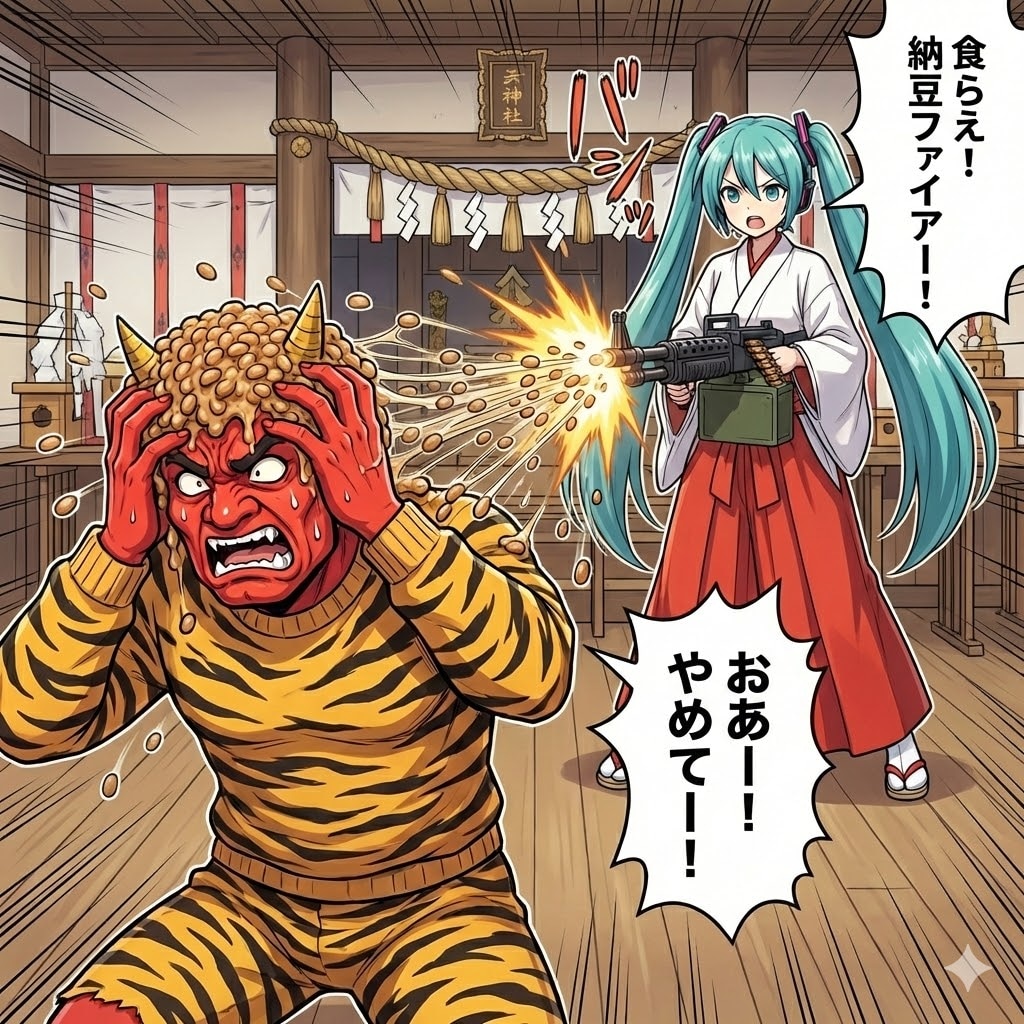 食らえ！納豆ファイアー！ | の人気AIイラスト・グラビア