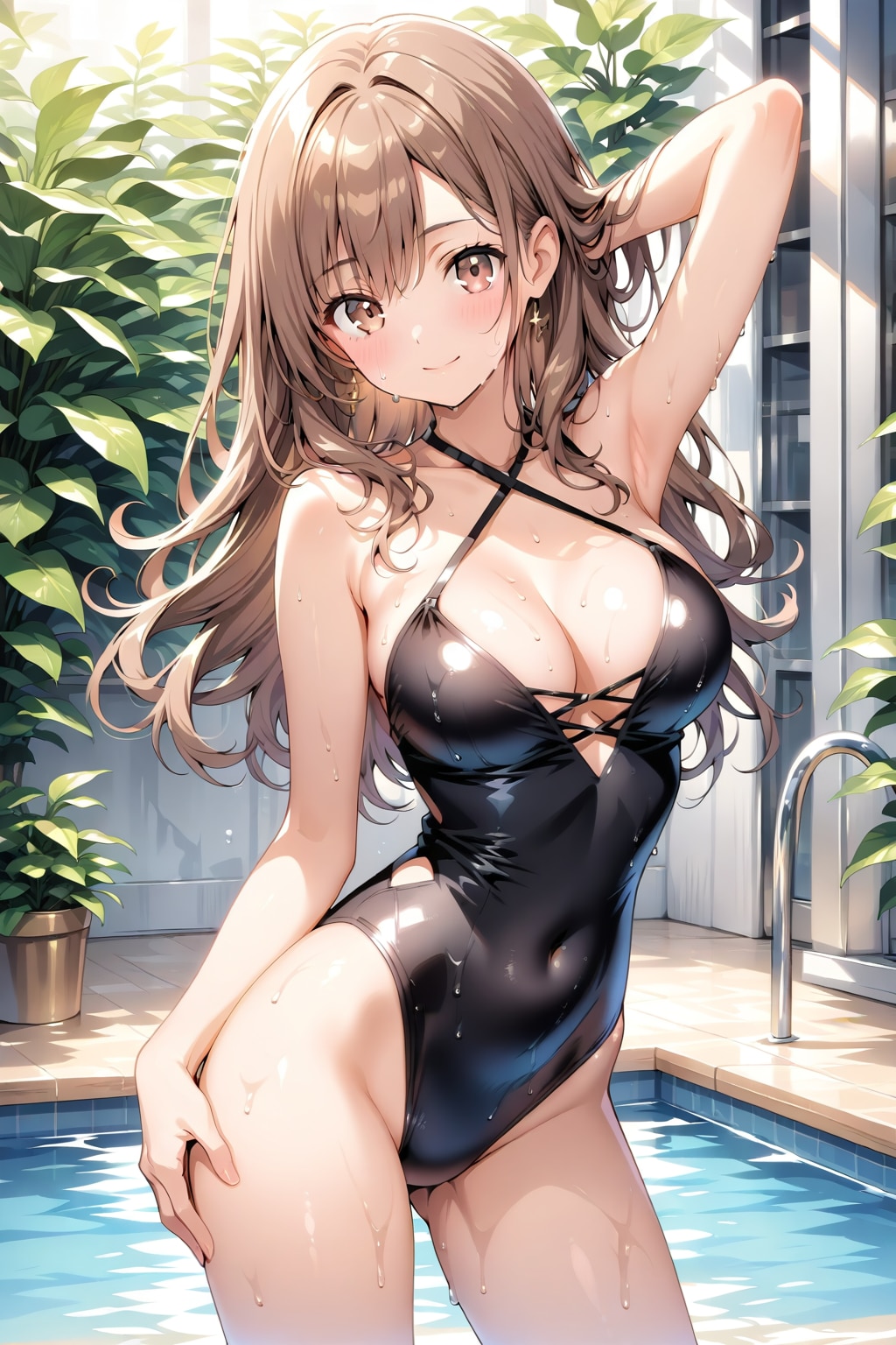 水浴び