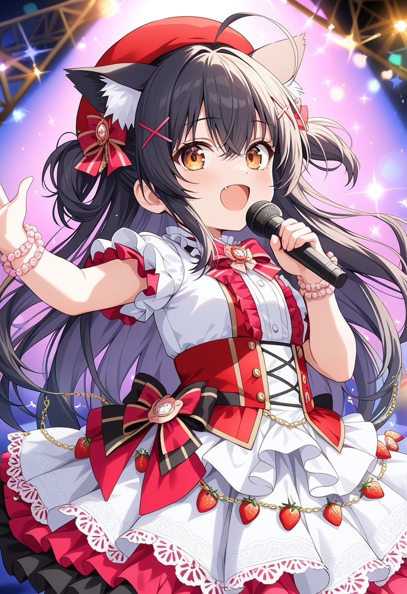 ネコミミアイドル | の人気AIイラスト・グラビア