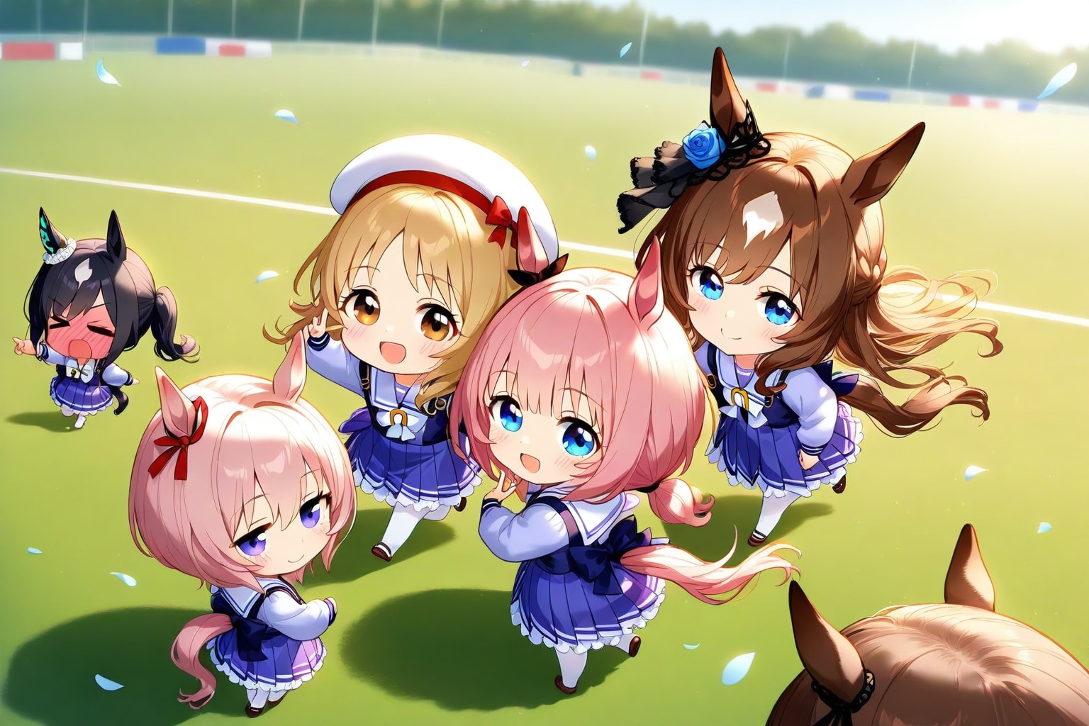 WAVE_ウマちびちゃん。 | の人気AIイラスト・グラビア