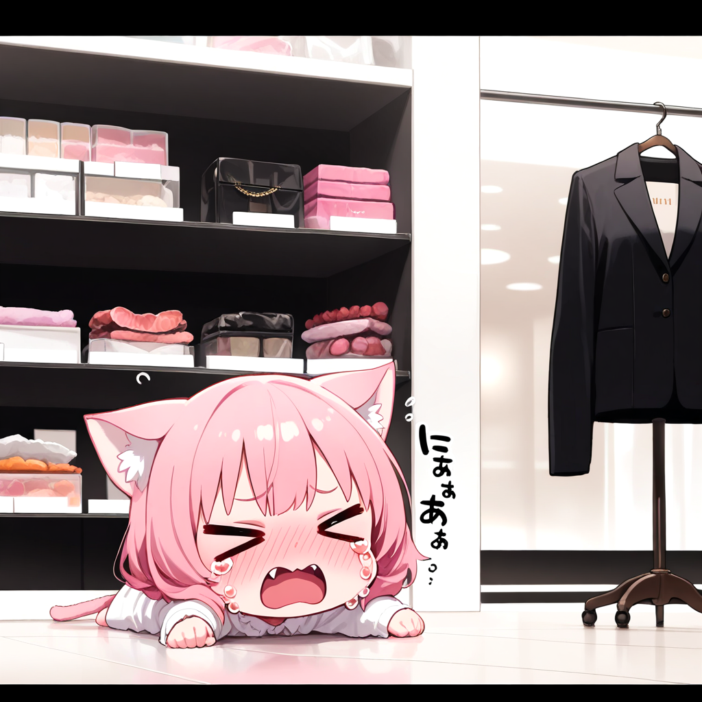 市場と言えば・・・駄々っ子ですね！！